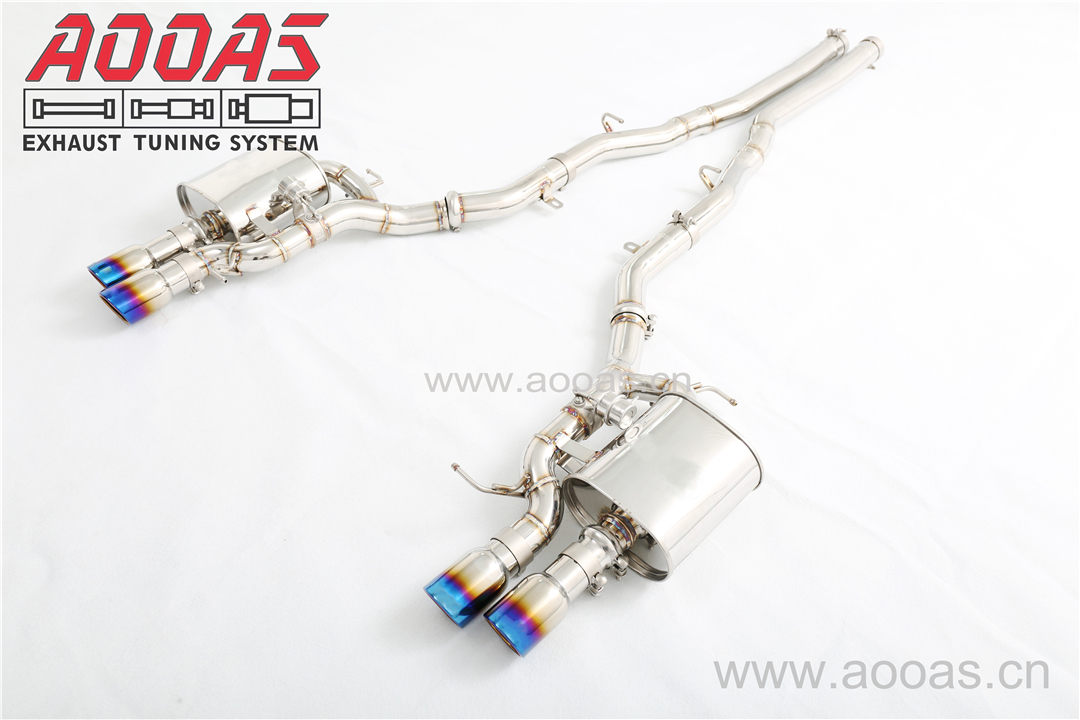 BMW 650i All SS304 / Valvetronic Catback System